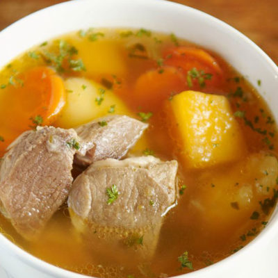 Lamb Meat Soup