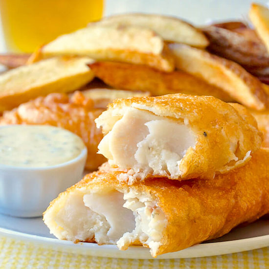 Icelandic fish and 'chips' recipe